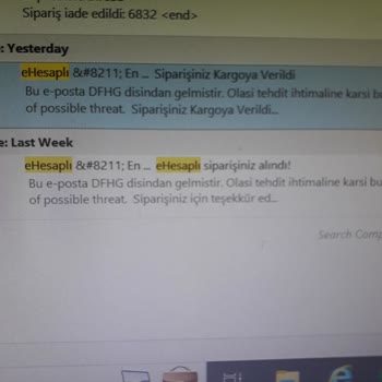 Ehesaplı Ürün Teslim Edilmedi