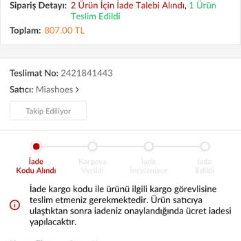 Sürat Kargom Adana Aktarmada Gelmiyor