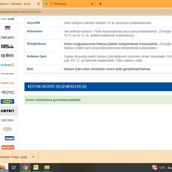 Hediyemo Hizmet Veremiyor Paranızı Kullandırmıyor