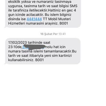 Vodafone Numaramı Taşımama Rağmen Fatura Gönderiyor