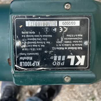 Kale Makina Klp100lb 1100 Watt Hidrofor Bezdirdi!