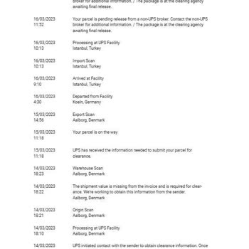 UPS Türkiye Ürünleri Teslim Etmiyor