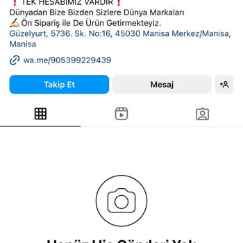 Diamond Luxurys (Instagram) Ayakkabı Sipariş Sıkıntısı