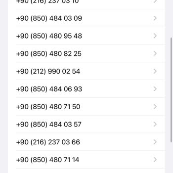 Turkcell'in 0850 Li Numaraları Engelleyememesi