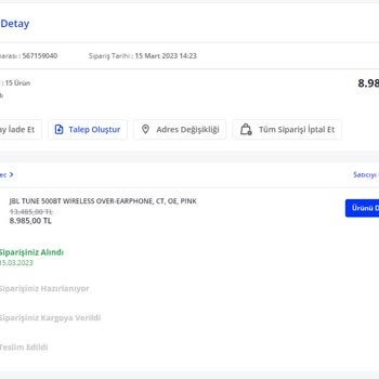 Pazarama Müşterisinin Sorunlarını Asla Çözmüyor Ve Mağdur Ediyor!
