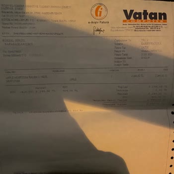 Vatan Bilgisayar Vatan Mağazası Değişim Kabul Etmedi.