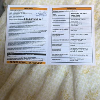 Özyurt Ticaret Firma İfade Ettiği Gibi Değil Servis Ağı Yok. İletişim Mümkün Değil.