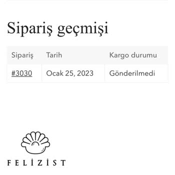 Felizist Markası Bana Hiç Göndermediği Ürünün Ücret İadesini Yapmıyor!