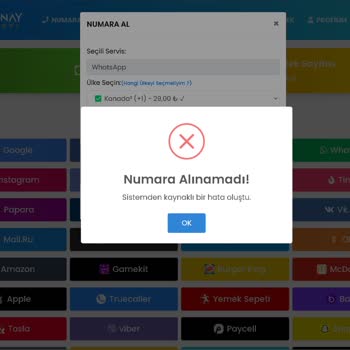 Smsonayhizmeti.com Sitesine Bakiye Yükledim Satın Alım Yapamıyorum