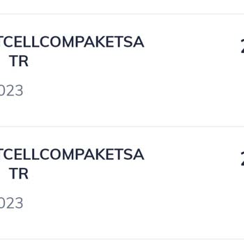 Turkcell Aynı Paketi İki Defa Aldım