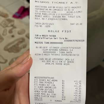 Migros Hemen 'den Sipariş Ettiğim Ekmek Tarafıma Ulaşmadı!