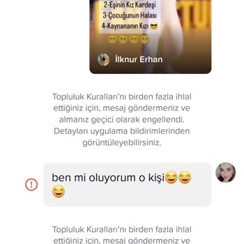 TikTok Topluluk Kuralları İhlali