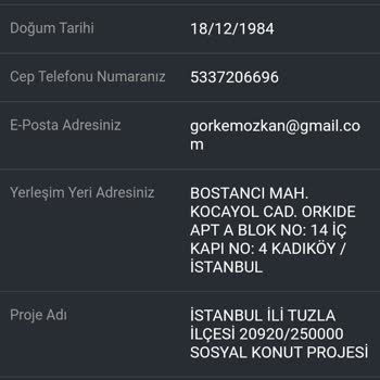 TOKİ Tuzla Kura Listelerde Adim Yok