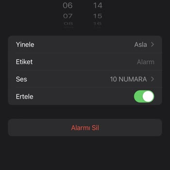 iPhone Apple Alarm Sesi Değişmemesi Sorunu
