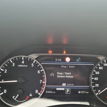 Nissan Stop Star Sistem Hatası