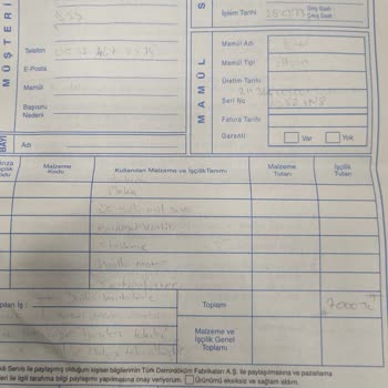 DemirDöküm Çok Fazla Ücret Alındı