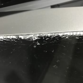 Arçelik 2388 Cms Buzdolabı Cam Kapak Tuz Buz Oldu