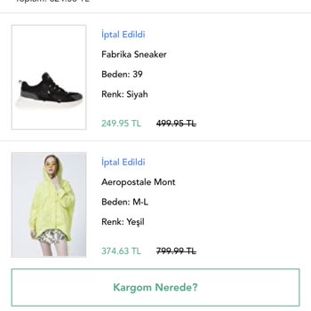 Boyner İndirimli Ürününü Satmıyor, Sürekli Siparişleri İptal Ediyor