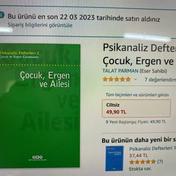 Amazon.com.tr Sipariş Sorunu