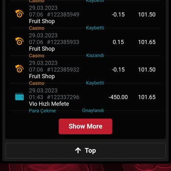 Casinovio Çekim Talebi Verdim Gelmedi