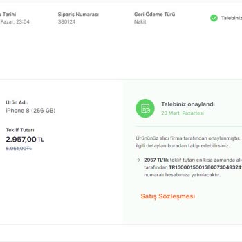 Hepsiburada Eskiyi Yenile Ürünümün Ödemesi Yapılmadı