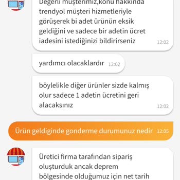 TiklaGotur Eksik Ürün İadesi Yapılmıyor