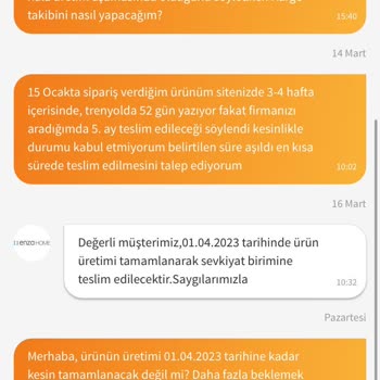 Enza Home İlgisiz Müşteri Hizmetleri Ve Teslimat Sorunu