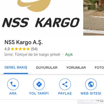 NSS Kargo Tarafından Yanıltıldım