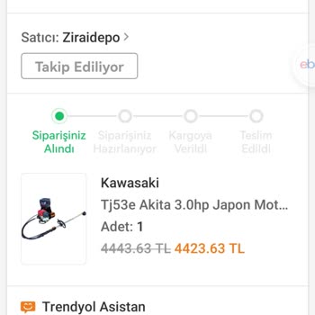 Ziraidepo.com Satıcı Sistemsel Arıza Var Deyip Aldığım Ürünü Göndermeyi Reddediyor