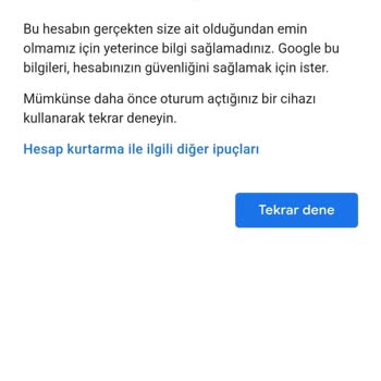 Google Hesabım Çalındı