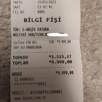 Dyson Başlık Ses Şikayeti