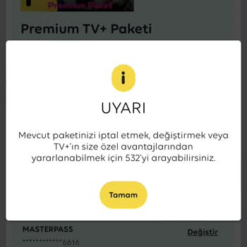 TV+ Üyelik İptal Edememe