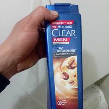 Clear Men Kahve Çekirdeği Özlü Şampuanı Kaşıntısı