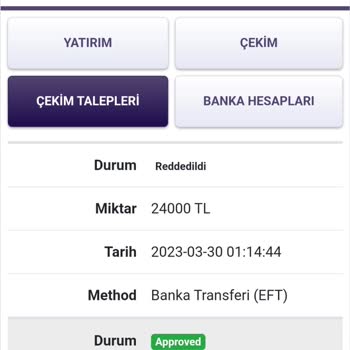 Onwin Bahis 24000 Tl Kazancımı Vermiyor