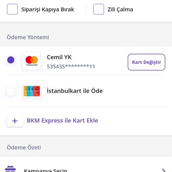 Getir Kampanyayı Sepete Uygulamaması