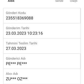 Sendeo Kargom 10 Gündür Yok