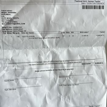 Dyson V15 Arızalı Ürünü Sattı Ve Çözüm Getirmeyip Aylardır Oyalıyor