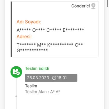 MNG Kargo Kurye Paketimi Başkasına Teslim Etti Sanırım