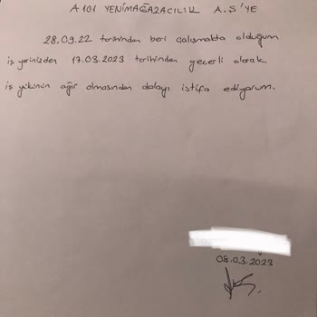 Yeni Mağazacılık A101 A. Ş