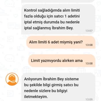 Proteinocean Trendyol Üzerinden Sipariş Mağduriyeti