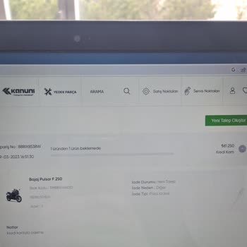 Bajaj Sipariş İptalinin Yapılması