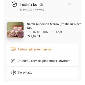 Karaca Home Defolu Ürün Gönderdi