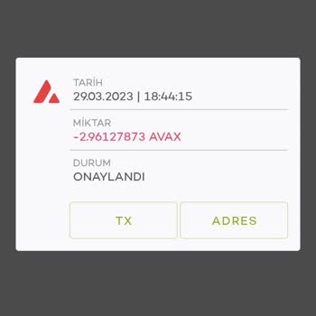 Paribu'dan Avax Transfer Sorunu