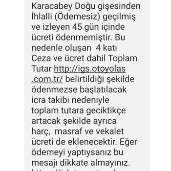 Otoyol A.Ş Otoyol A. S İhlali Geçiş Ödemesi