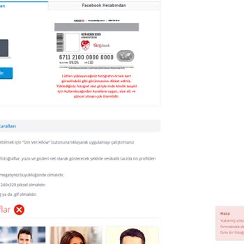 Passolig Fotoğraf Yükleme Sorunu
