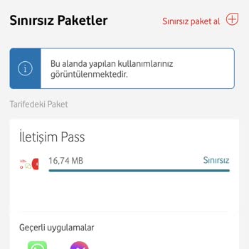 Vodafone Genç Online Red İletişim Sınırsız 20GB