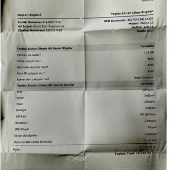 EasyCep Telefon Satışı Sonrası Para Yatırma İşlemi Gecikmesi