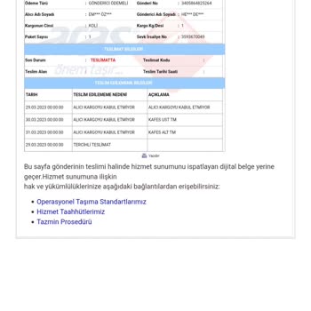 Aras Kargo Eskikent Şubesi Mağduriyet Yaşatıyor