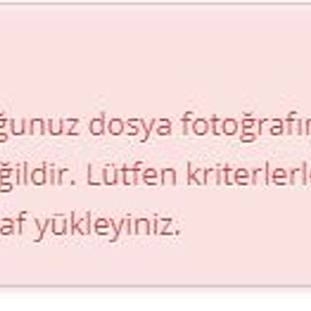 Passolig Fotoğraf Yükleme Sorunu
