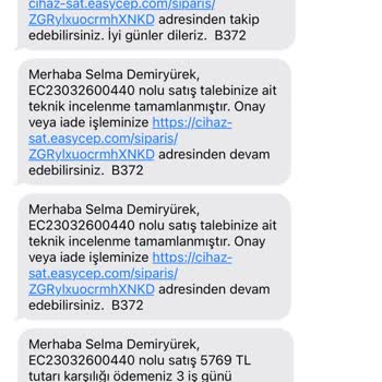 EasyCep Sözünde Durmuyor Ödemem Gerçekleşmedi